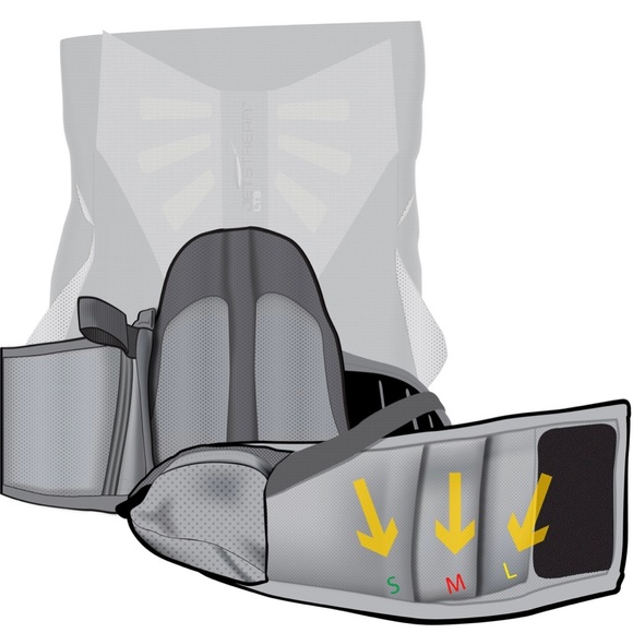 Gregory Z65 pack, hiking, size short, 65 liters. Color Grey. Lightly used,clean - Picture 7 of 7